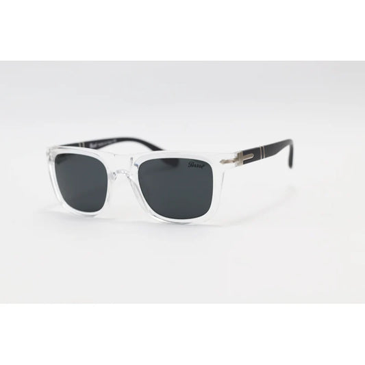 Persol - P10 - Translucent Black - Acetate - Square - Sunglasses